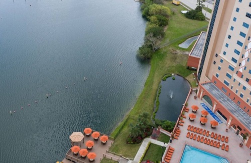 Florida Center Condo | 2 Bedroom Resort Condo at Highrise Walking distance to UNIVERSAL