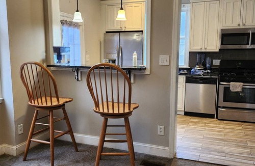 West Baltimore House | 2-bedroom townhome in superb Baltimore with parking and gated yard