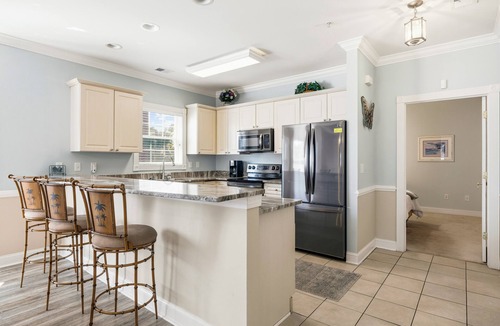 Central Myrtle Beach Apartment | 2 King Beds, Pond View, Golf Resort Condo Near Beach