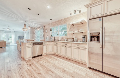 Vilano Beach House | 2 Master Suites+/Steps to Ocean