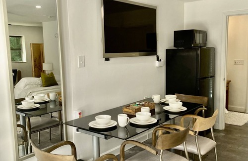 Poiciana Park II Apartment | 2 Miles To The Beach! Bright & Spacious King Studio on 1/2 Acre