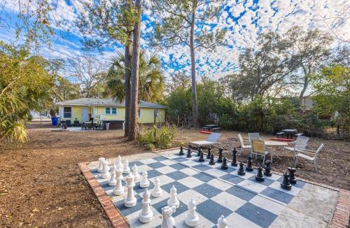Myrtle Beach House | 2 Nextdoor Single Family Homes Centrally Located with Private Hottub, Huge Yard, BBQ, Firepit, Yard Games, Sleeps 30