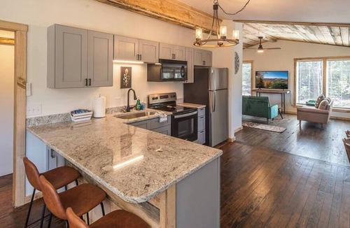 Purlear Cottage | 2 Updated Cottages on 6 acres w/ Views & Quick Access to the Blue Ridge Parkway!
