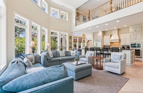 Oceanside House | 21 Ruddy Turnstone ~ Beautiful 5br Home, 3rd Row from the Beach in Sea Pines!
