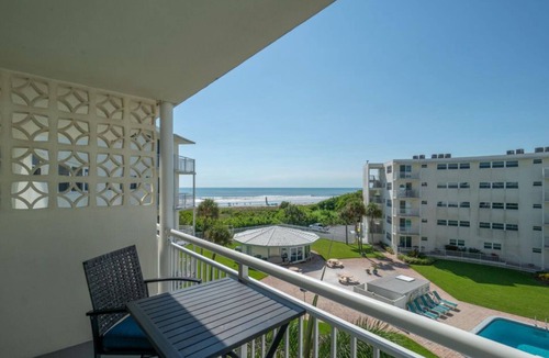 Cocoa Beach Condo | 2700monthly Ocean Front 2-bedroom condo in enchanting Cocoa Beach 90 day minimum
