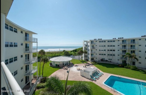 Cocoa Beach Condo | 2700monthly Ocean Front 2-bedroom condo in enchanting Cocoa Beach 90 day minimum