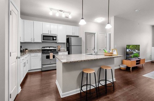 Ashbrook - Clawson Village Condo | 2BR/2BA Luxury | Walkable + Parking | PET Friendly