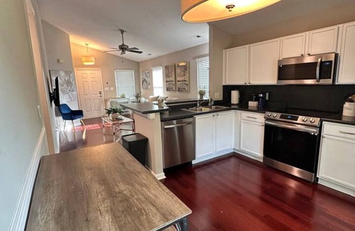 Concord House | 2BR/2BA Near Concord Mills | Backyard + Workspace