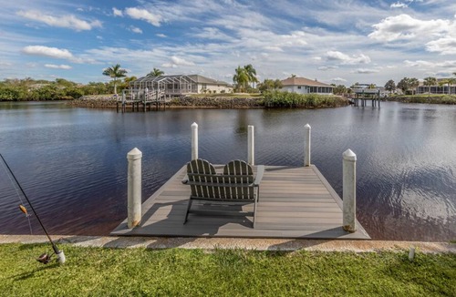 North Port House | 3 Bed / 2 Bath, Contemporary Waterfront Home w/Heated Pool