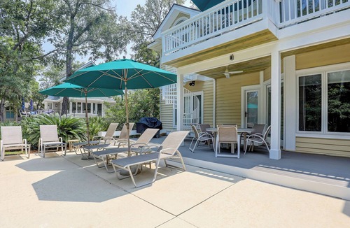 Palmetto Dunes House | 3 Junket- 2nd Row (25 yards) to the Ocean w/LARGE 40' x 22' Private Pool