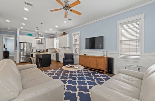 Greenway Park House | 30A Beach House, Pet Friendly, 6 Seater Golf Cart Incl, Beach, Pool, Slps 10