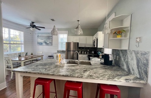 Seagrove Beach House | 🏖30A Turquoise Paradise Bungalow 104: 400yds to Beach, Beach Wagon & Chairs