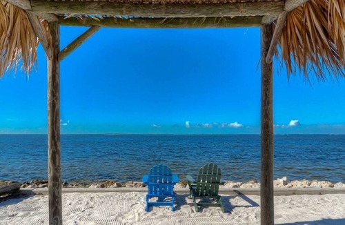 Rocky Point Apartment | 311 · Sophisticated Waterfront Getaway: Pool, Balcony, and Serene Views