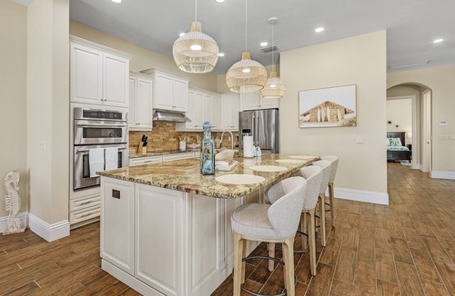 Mid Island House | 3132-3134 Gulf-Front 10BR Estate: Private Pools, Spas, Views