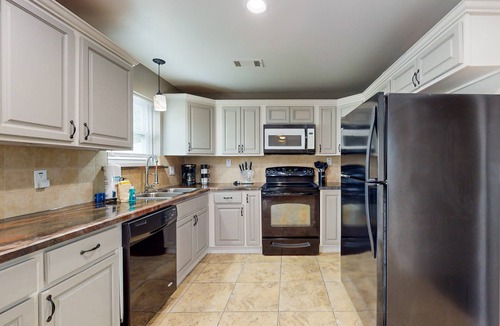 Indialantic House | 3BR/1.5BA Indialantic Duplex: Pet-Friendly Fenced Yard, Walk to Beach, Wet Bar & Private Balcony