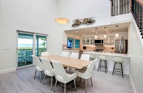 Wulfert House | 3BR Beachfront Captiva Home with Private Pool & 120’ Gulf Frontage