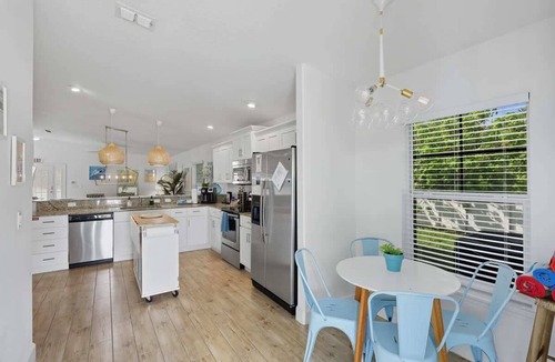 Palm Coast House | 3BR Coastal Home + Heated Pool, Golf Cart & Bikes