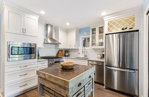 Spinnaker Beachhouses Villa | 3BR End Unit Spinnaker w/Beach Boardwalk Access Across Street! Amenity access included!