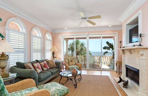 Saint Simons Island Condo | 4 bedroom, 4 bath with theater room, pool, best ocean views on the island.