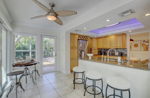 Pompano Beach House | 4 bedroom, 4 bath home with heated pool. Close walk to the private beach.