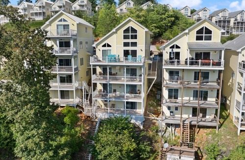 La Follette Villa | 4-bedroom condo in charming Deerfield with WiFi, AC, Covered Decks, & Boat Slip.