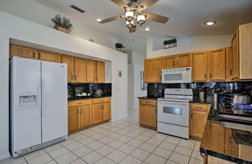 Sabal Harbour House | 4 BR Home w/Lanai & Saltwater Pool/Spa and Lake View!