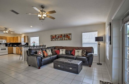 Sabal Harbour House | 4 BR Home w/Lanai & Saltwater Pool/Spa and Lake View!