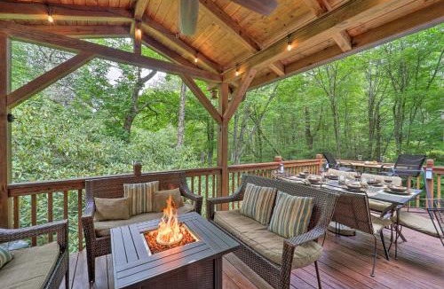 Banner Elk House | 4 Mi to Sugar Mtn: 'Rocky Creek Cabin' w/Hot Tub