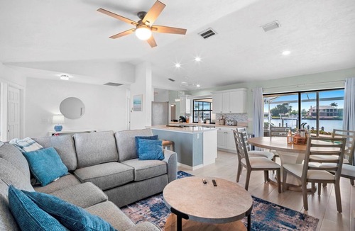 Lochmoor Waterway Estates House | 4530 North Fort Myers Waterfront Home