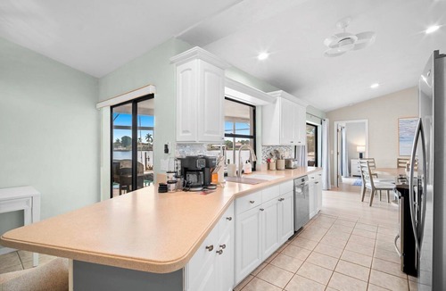 Lochmoor Waterway Estates House | 4530 North Fort Myers Waterfront Home
