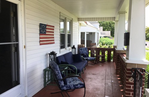 Bradley Beach House | 4BR 2.5 Bath, Spacious, Lakefront Home - Beautiful, Relaxing Front Porch!