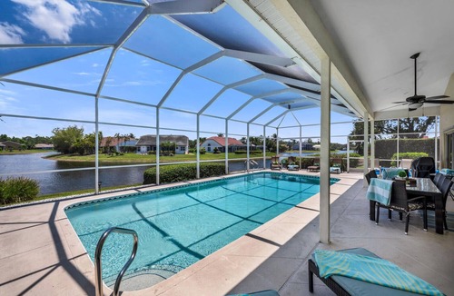 Crown Pointe House | 4BR+Den Lake-View Home with Private Pool in Charming Crown Pointe!