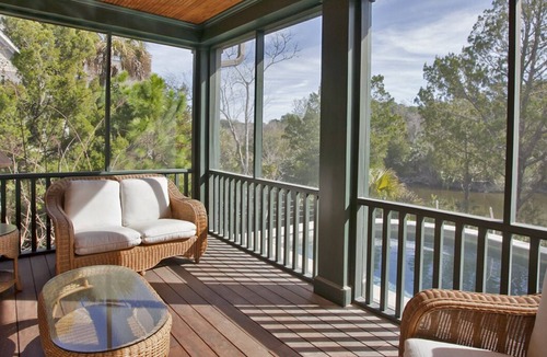 Vanderhorst Plantation House | 5 Bedroom Luxury Home, Pool, one block over to beach path, 8 minute walk