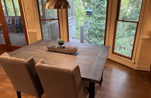 Marietta House | 5 minutes to Marietta Square! Cozy, spacious home overlooking a wooded back yard
