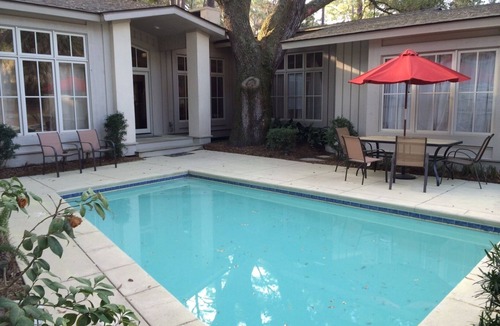 Sea Pines House | 5th Row, Sea Pines-South Beach, Private Pool, Private Path to Beach, 4 EnSuites
