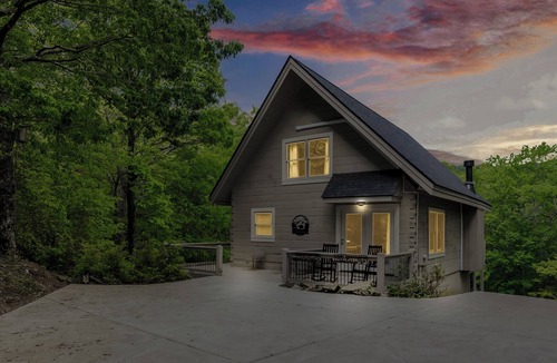 Tate Cabin | 6 Acre Private Retreat Hot Tub, Firepit, Dog Friendly & Games 6 miles to Wine!