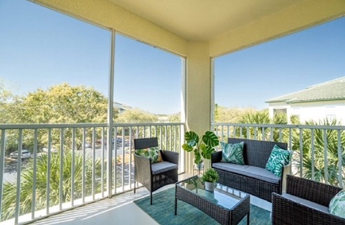 Lindfields Condo | 8-301 Heated pool, gated resort near Disney World, gym, game room, tennis
