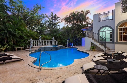 Coral Gables Section House | 8BR Majestic Pool Paradise