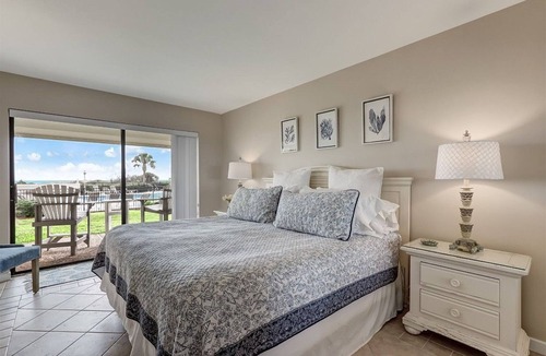 Amelia City Condo | A bright oceanfront condo on the first floor at the Amelia Surf & Racquet Club