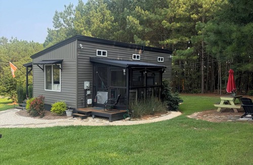 Barium Springs House | Adventurous tiny house! Located on 1 acre surrounded by evergreen forest
