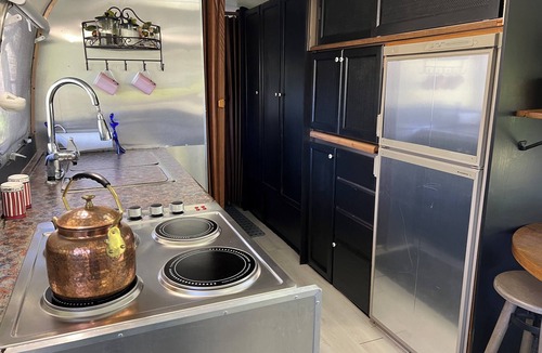 Sugar Grove Cabin | Airstream Glamping at a Petting Zoo and Hot Tub