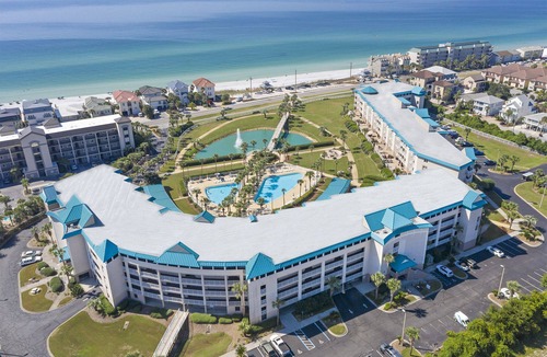 Miramar Beach Condo | Amalfi Coast 324D - Gulf View, Community Pool, Tennis, Beach Service Included!