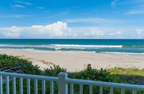 Indialantic By The Sea Apartment | Amazing Family Beach Retreat | Oceanfront Suite w/Patio | Pets Allowed