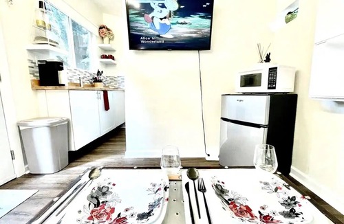 Candler-McAfee Apartment | An Alice in Wonderland Themed Tiny Home, Fully-Fenced & Pet-Friendly