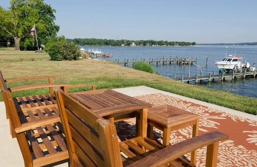 Cape Saint Claire House | Annapolis Waterfront home with incredible views: Commission Wk ‘26 & Boat shows