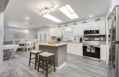 North River Shores House | Arcade · Game Room · Kids Bunk Room + Firepit