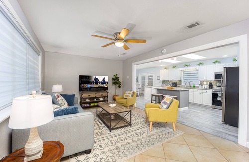 North River Shores House | Arcade · Game Room · Kids Bunk Room + Firepit