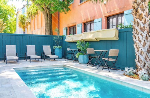 Cannonborough Elliotborough House | Artsy Apartment in Victorian Home with Heated Salt Water Pool