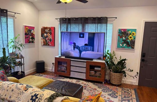 Pittsburgh House | Atlanta Artist Retreat with Private Patio and Parking