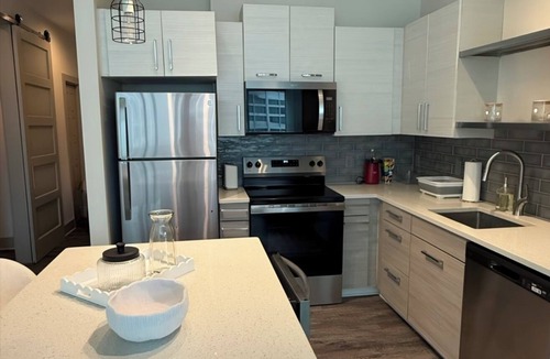 Downtown Atlanta Apartment | Atlanta Skyline Retreat Modern Luxury Downtown Home